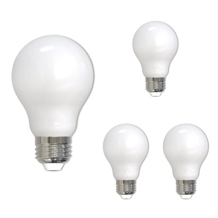 Bulbrite 100 - Watt Equivalent A19 Dimmable Medium Screw LED Light Bulb Warm White Light 2700K, 4PK 862831